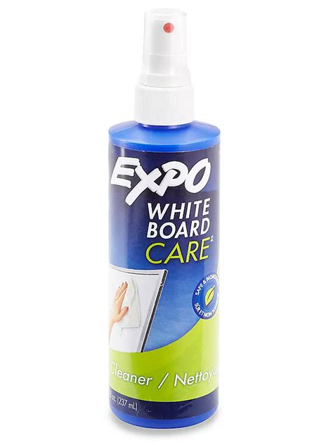 Dry Erase Board Cleaner - 8 oz Spray Bottle S-16224 - Uline