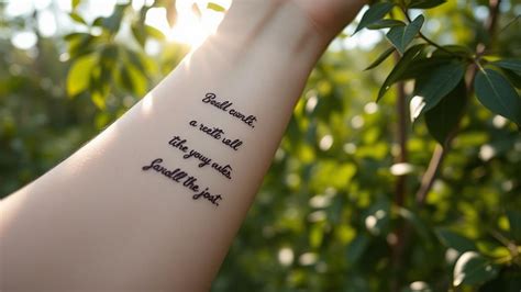 15 Bible Verses Minimal Tattoos for Sacred Inspiration