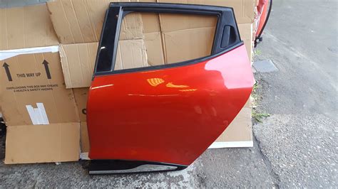 Renault Clio MK4 2013 2015 Passenger NSR Rear Door RED Tennp 5Door