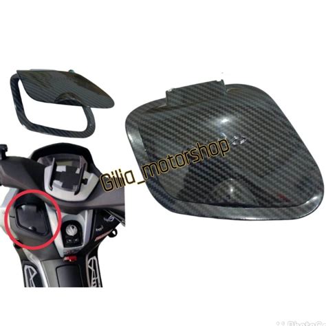 Tutup Laci Kiri Depan Carbon Kilap All New Nmax Lazada