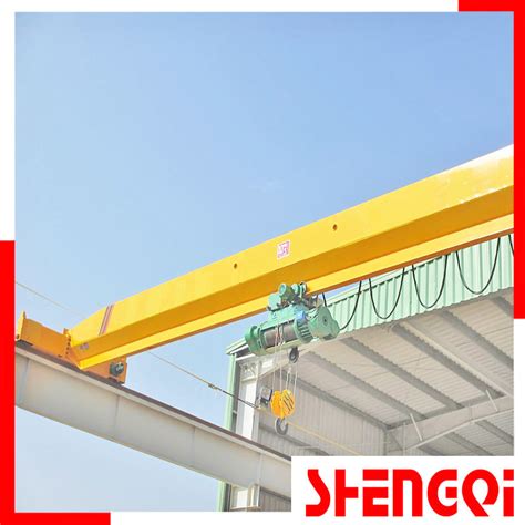 High Quality Single Girder Remote Control Overhead Cranes For Warehouse