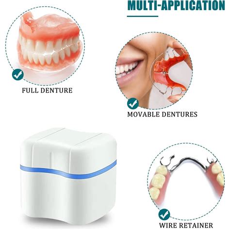 Cutie Pentru Depozitare Aparate Dentare Gutiere Proteze JENUOS 1