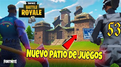 MEJORES CONSTRUCCIONES En El NUEVO MODO PATIO DE JUEGOS Fortnite