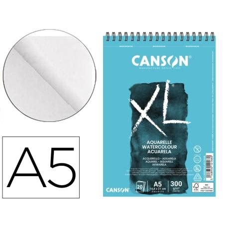 Bloc De Dibujo Acuarela Canson Xl Din A Hojas Gr Aquarelle