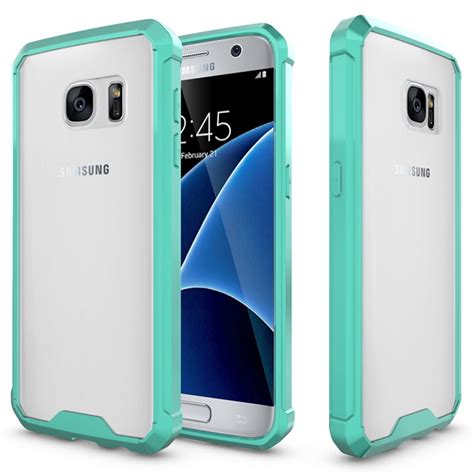 Casos Claros Para Samsung Galaxy S Borde Shockproof Tel Fono Shell S