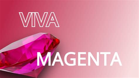 Barva Roku Viva Magenta A Perky Iocel Cz