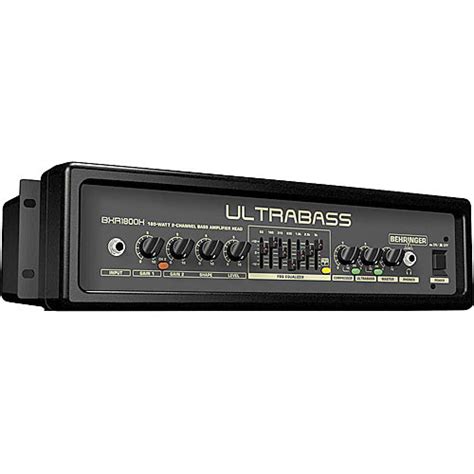 Behringer Ultrabass Bxr1800h 180w Stereo Bass Amplifier Bxr1800h