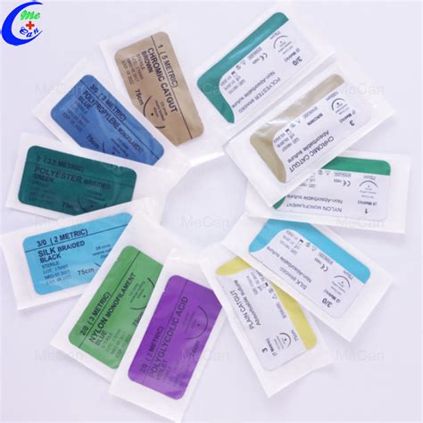 Factory Price Guangzhou China Mecan Surgical Kit Chromic Catgut Sutures