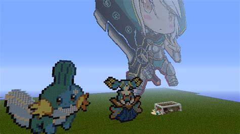 I Just Build A Chibi Riven In Minecraft With Approx 90k Blocks R