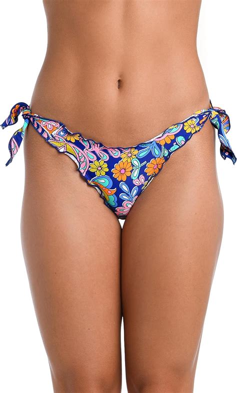 Amazon Hobie Women S Side Tie Hipster Bikini Swimsuit Bottom