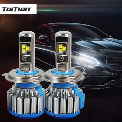 Taitian Pces Csp W Lm K V H Turbo H Led Farol H H