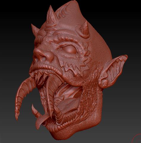 Critique On Monster Head Sculpt Polycount