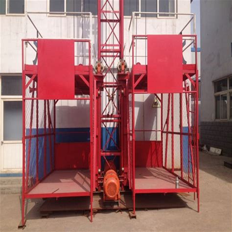 Ss100100 1ton Material Construction Hoist Of Construction Elevator