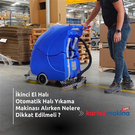 İkinci El Halı Otomatik Halı Yıkama Makinası Alırken Nelere Dikkat