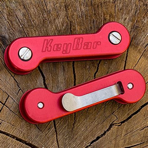 Keybar Anodized Aluminum Red Sports Fitness And Outdoors