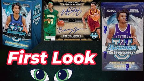 First Look Bowman Chrome U Basketball Gotcha Sky B Youtube