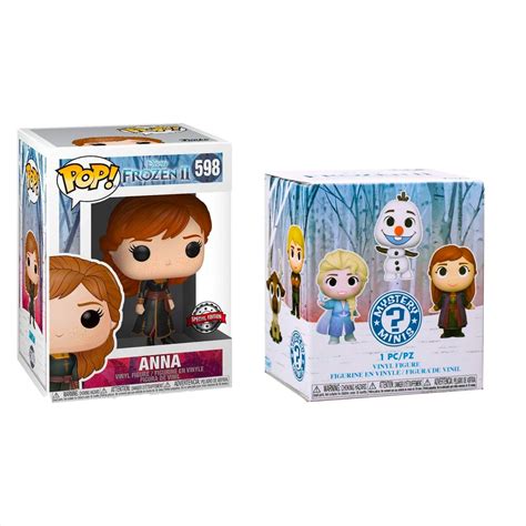 Funko Frozen 2 POP! Anna Vinyl Mystery Mini Figure Bundle – Real Merch