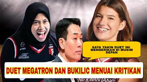 Duet Megatron Dan Vanja Bukilic Menuai Kritikan Dari Kalangan Suporter