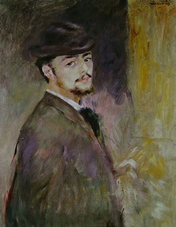 Autoportrait Trente Cinq Ans D Auguste Renoir