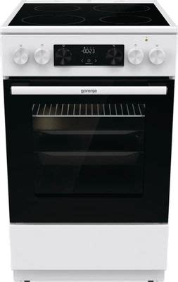 Электрическая плита Gorenje GEC5C42WG, стеклокерамика, без крышки ...