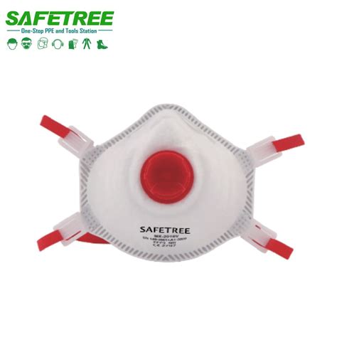 Safetree Disposable Ffp Respirator Facial Dust Mask Cup Shape With