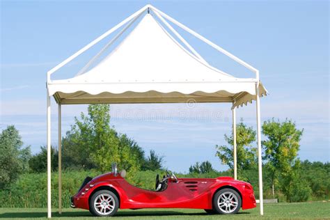 Fast red cabriolet car stock image. Image of fast, expensive - 15875319