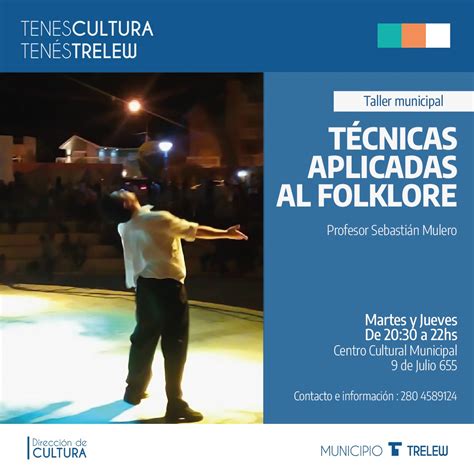 Inscripciones abiertas para el taller de técnicas aplicadas al folklore