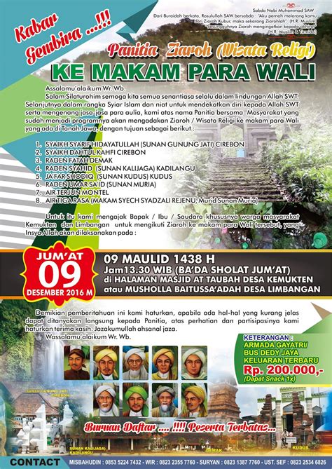 Contoh Brosur Wisata Viral Update