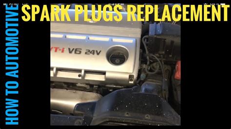 How To Replace Spark Plugs On A 2002 Lexus Es300 Youtube