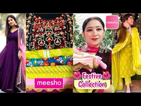 Karwachauth MEESHO Haul Starting 440 Meesho Gown Kurt Set Kurti