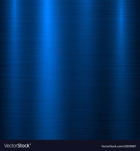 Blue Metal Technology Background Royalty Free Vector Image