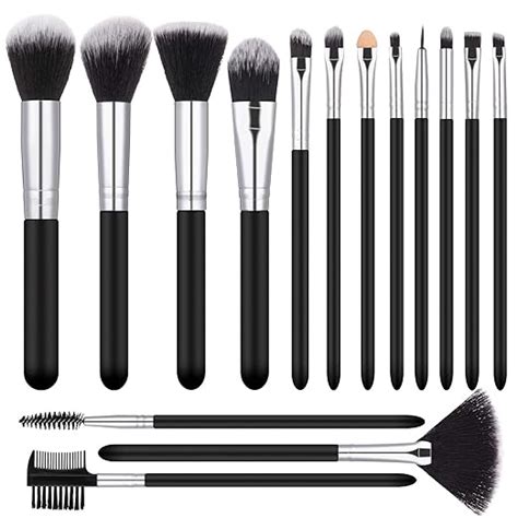 15 Stück Make Up Pinsel Set Professionelle Schminkpinsel Makeup Pinselset Kosmetikpinsel Set Für