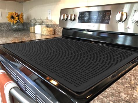 Flasld Fireproof And Waterproof Stove Top Covers Electric Stove Cover Mat Glass