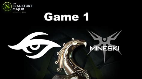 Game 1 Secret Vs Mineski Full Highlights Frankfurt Major YouTube