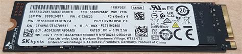 SSD NVMe PC711 OPAL 512GB SK Hynix M 2 2280 Aukro