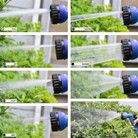 TUBO POMPA ACQUA 22 METRI PISTOLA INNAFFIARE ESTENSIBILE GIARDINO