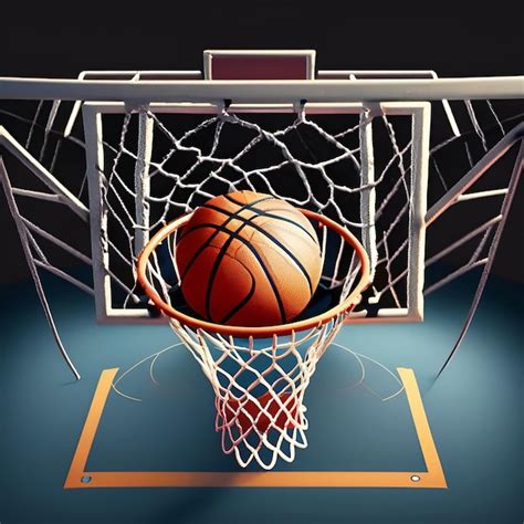 Premium Photo Basketball Concept Ball In The Basketbasketball Ball