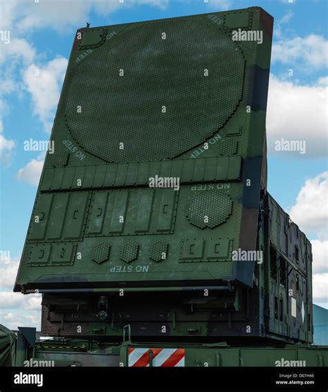 German Patriot surface to air missile radar on display Stock Photo ...