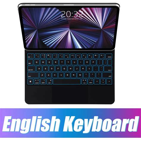 Keyboards Goojodoq Magic Keyboard For Ipad Pro Air Th