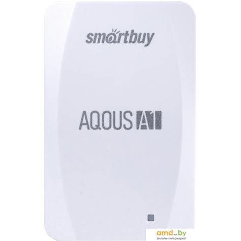 Внешний накопитель SmartBuy Aqous A1 SB128GB-A1W-U31C 128GB (белый ...