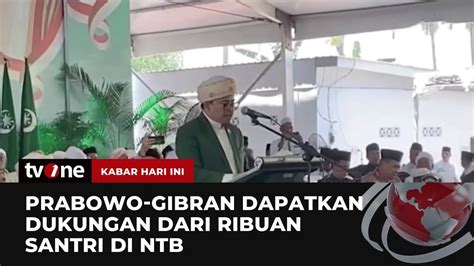 Ribuan Santri Di Ntb Deklarasikan Dukungan Untuk Prabowo Gibran Kabar