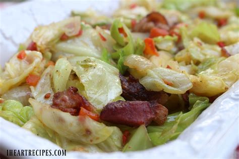 Southern Fried Cabbage | I Heart Recipes