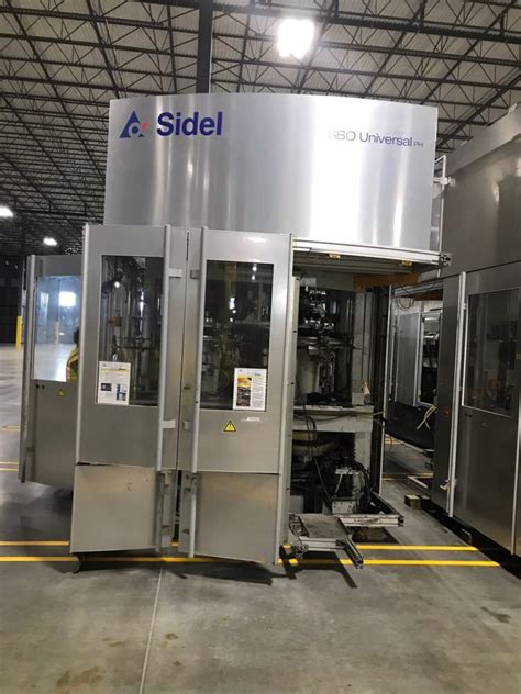 Sidel Model Sbo Chp Universal Pet Reheat Stretch Blow Molding