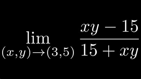 Multivariable Limit Easy Example