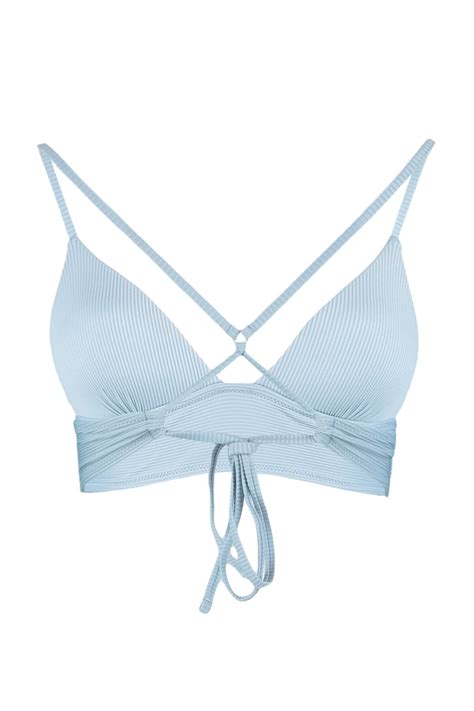 Trendyolmilla Mavi Gen Push Up Dokulu Bikini St Tbess Bu Fiyat Yorumlar Trendyolmilla