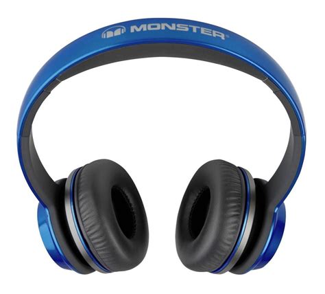 Monster Ncredible Ntune On Ear Headphones Cobalt Blue Amazon In