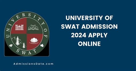 University of Swat Admission 2024 Apply Online