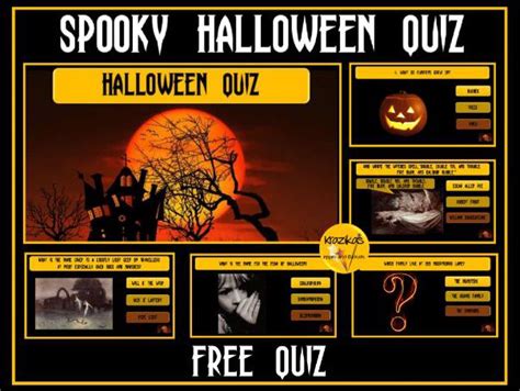 Halloween Quiz - Inspire and Educate! By Krazikas