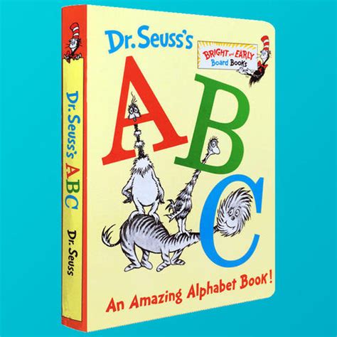 英文原版绘本 Dr Seusss Abc An Amazing Alphabet Book 苏斯博士的神奇字母书 廖彩杏推荐 进口原版儿童