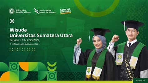 Wisuda Universitas Sumatera Utara Senin Maret Youtube